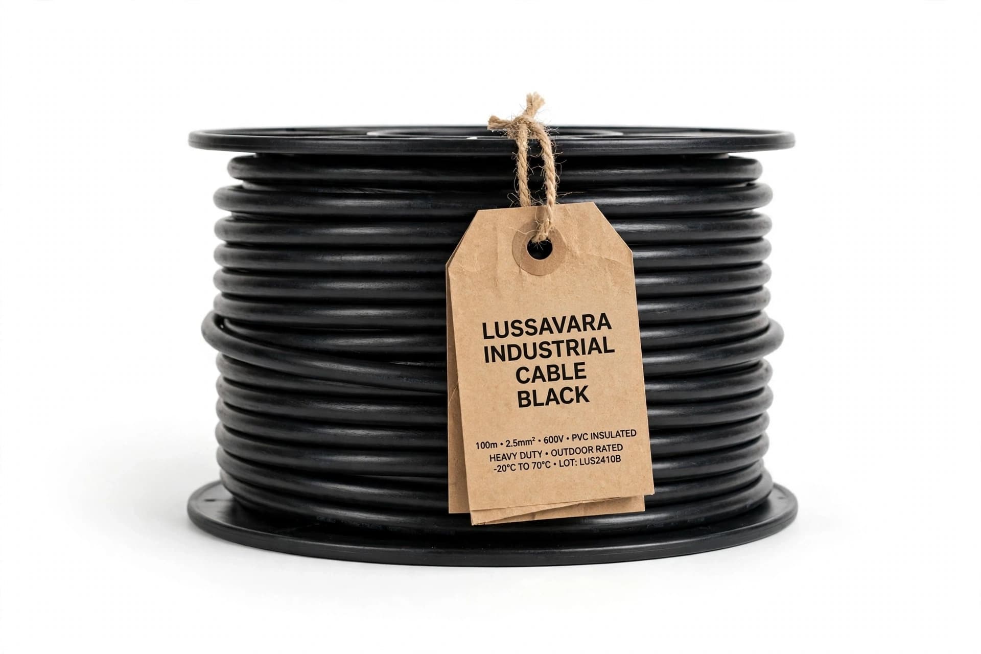 Black  Industrial  Cable