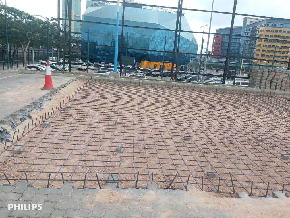 SGR Station — Fire Water Tank, Pump House & Pipework